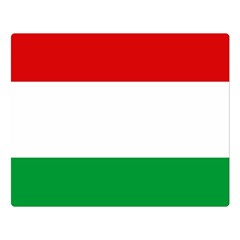 Hungary One Side Premium Plush Fleece Blanket (large)