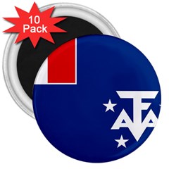 French Southern Territories 3  Magnets (10 Pack)  by tony4urban