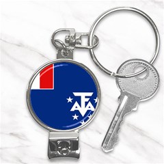 French Southern Territories Nail Clippers Key Chain