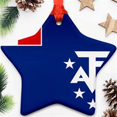 French Southern Territories Star Ornament (two Sides) by tony4urban