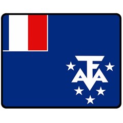 French Southern Territories Fleece Blanket (medium) by tony4urban