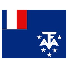 French Southern Territories One Side Premium Plush Fleece Blanket (extra Small) by tony4urban