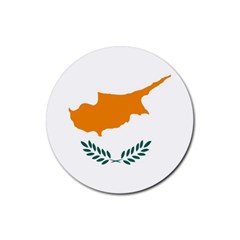 Cyprus Rubber Round Coaster (4 Pack) by tony4urban