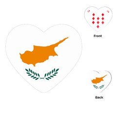 Cyprus Playing Cards Single Design (heart) by tony4urban