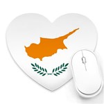 Cyprus Heart Mousepad Front