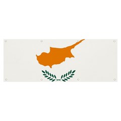 Cyprus Banner And Sign 8  X 3 