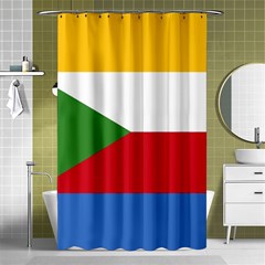 Comoros Shower Curtain 48  X 72  (small)  by tony4urban