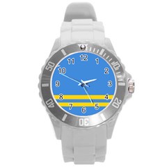 Aruba Round Plastic Sport Watch (l) by tony4urban