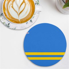 Aruba Uv Print Round Tile Coaster by tony4urban