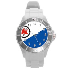 Bonaire Round Plastic Sport Watch (l) by tony4urban