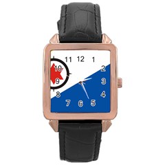 Bonaire Rose Gold Leather Watch  by tony4urban