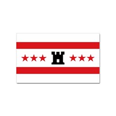 Drenthe Flag Sticker (rectangular) by tony4urban