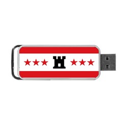 Drenthe Flag Portable Usb Flash (two Sides) by tony4urban