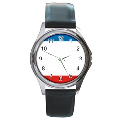 Crimea Flag Round Metal Watch by tony4urban