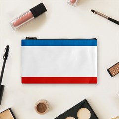 Crimea Flag Cosmetic Bag (small) by tony4urban