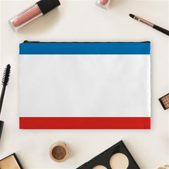 Crimea Flag Cosmetic Bag (large) by tony4urban