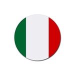 Italy Rubber Coaster (Round) Front