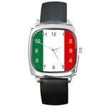 Italy Square Metal Watch Front