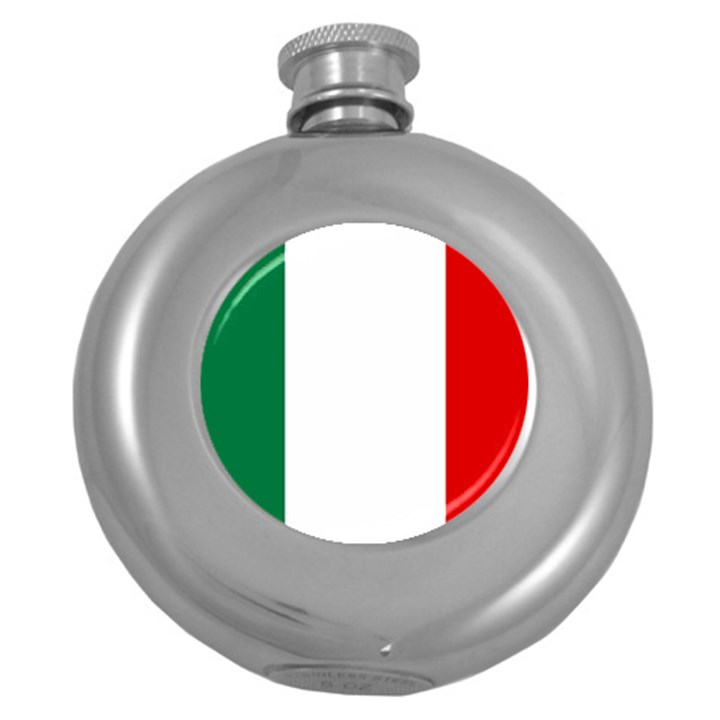 Italy Round Hip Flask (5 oz)