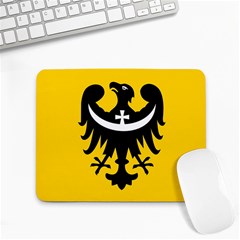 Dolnoslaskie Flag Small Mousepad by tony4urban