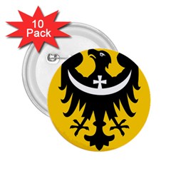 Dolnoslaskie Flag 2 25  Buttons (10 Pack)  by tony4urban