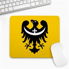 Dolnoslaskie Flag Large Mousepad by tony4urban