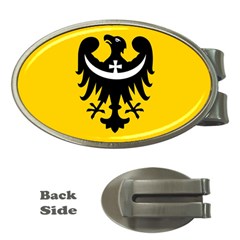 Dolnoslaskie Flag Money Clips (oval)  by tony4urban