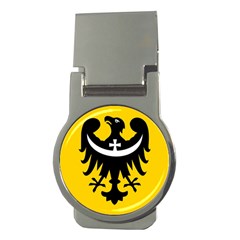 Dolnoslaskie Flag Money Clips (round)  by tony4urban