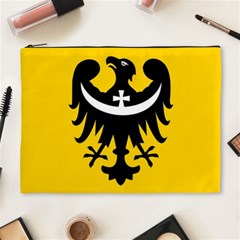 Dolnoslaskie Flag Cosmetic Bag (xl) by tony4urban