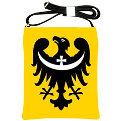 Dolnoslaskie Flag Shoulder Sling Bag by tony4urban