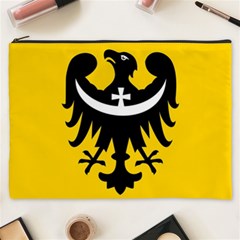 Dolnoslaskie Flag Cosmetic Bag (xxxl) by tony4urban