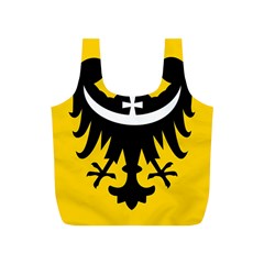 Dolnoslaskie Flag Full Print Recycle Bag (s) by tony4urban