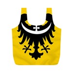 Dolnoslaskie Flag Full Print Recycle Bag (M) Front