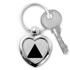 Magnitogorsk City Flag Key Chain (heart) by tony4urban