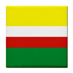 Lubuskie Flag Tile Coaster