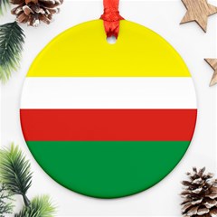 Lubuskie Flag Ornament (Round)