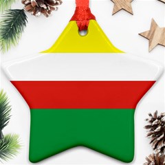 Lubuskie Flag Ornament (Star)