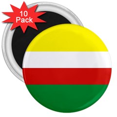 Lubuskie Flag 3  Magnets (10 pack) 