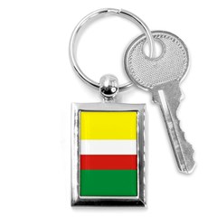 Lubuskie Flag Key Chain (Rectangle)