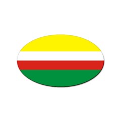 Lubuskie Flag Sticker (Oval)