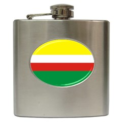 Lubuskie Flag Hip Flask (6 oz)