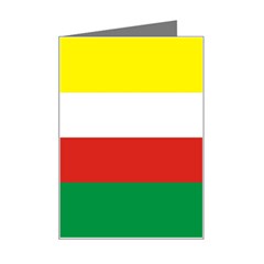 Lubuskie Flag Mini Greeting Card