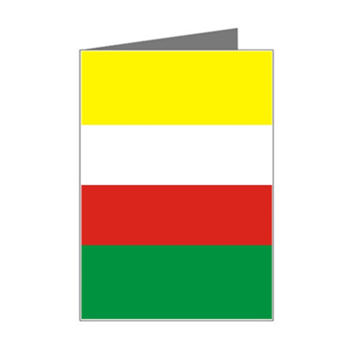 Lubuskie Flag Mini Greeting Card