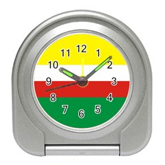 Lubuskie Flag Travel Alarm Clock