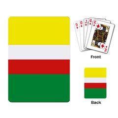 Lubuskie Flag Playing Cards Single Design (Rectangle)