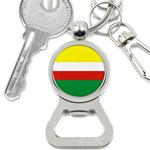 Lubuskie Flag Bottle Opener Key Chain Front