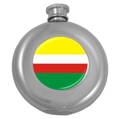 Lubuskie Flag Round Hip Flask (5 oz)