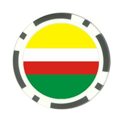 Lubuskie Flag Poker Chip Card Guard