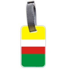 Lubuskie Flag Luggage Tag (two sides)