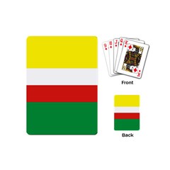 Lubuskie Flag Playing Cards Single Design (Mini)